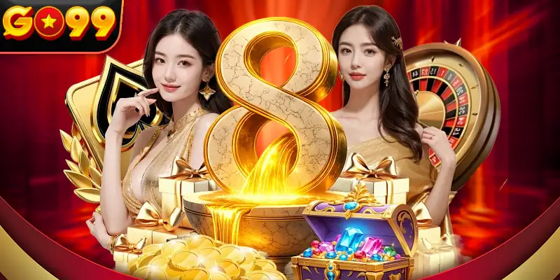 Sảnh Casino Châu Á tại Go99 mang đến một không gian quen thuộc